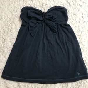 Abercrombie & Fitch strapless shirt with bow